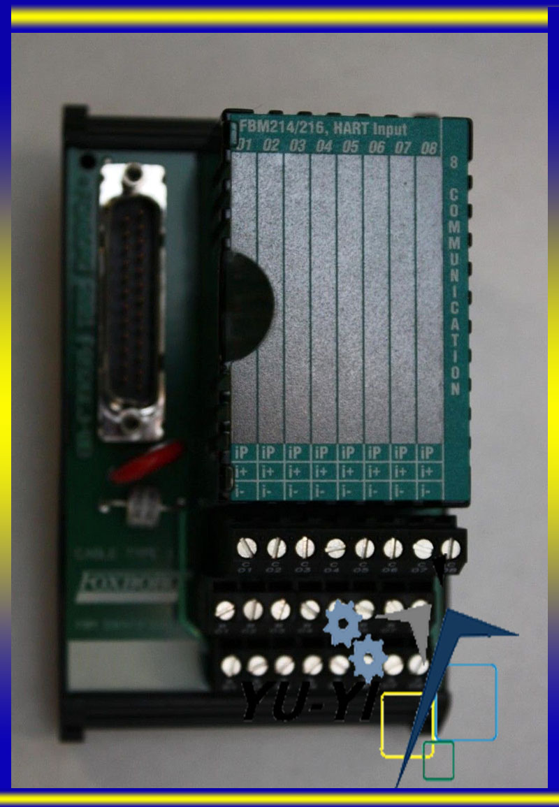 Foxboro P0916BX 0C Termination Assembly For FMB214 216 Modules PLC